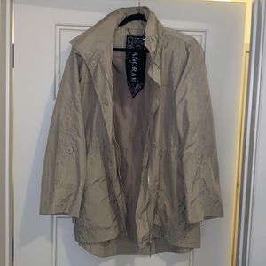 Anorak rain jacket